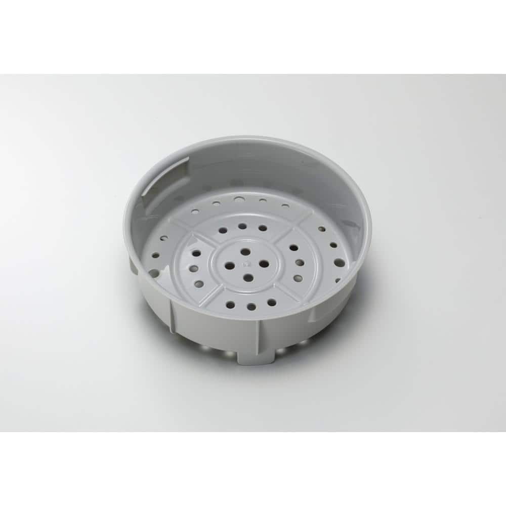Stainless Steel 10-Cup Electric Rice Cooker with Steamer