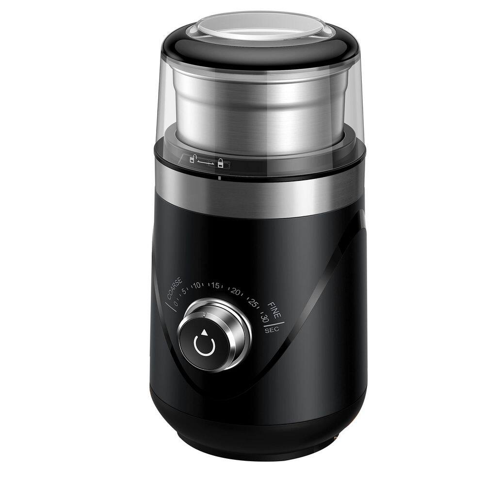Electric Super Silent Blade Coffee Grinder with Removable Stainless Steel Bowl, Adjustable Coarse to Fine price history on PriceWatchPro