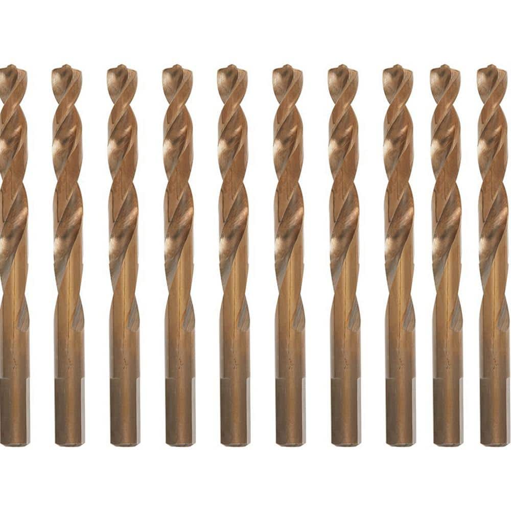 3/8 in. Cobalt Red Helix Twist Drill Bit (10-Pack) price history on PriceWatchPro
