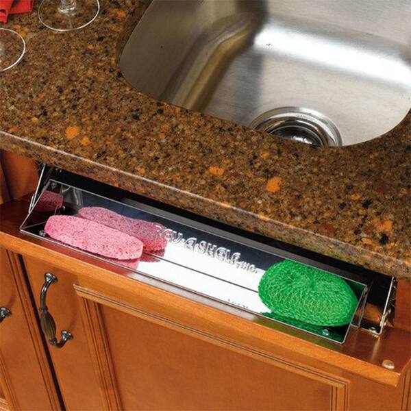 Rev-A-Shelf 2-Tier Corner Cabinet Organizer - 28 Inch Pie-Cut Lazy Susan For Kitchen Base Cabinets