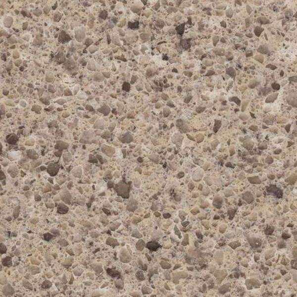 LG Hausys Viatera 3 in. x 3 in. Quartz Countertop Sample in Juniper Trail