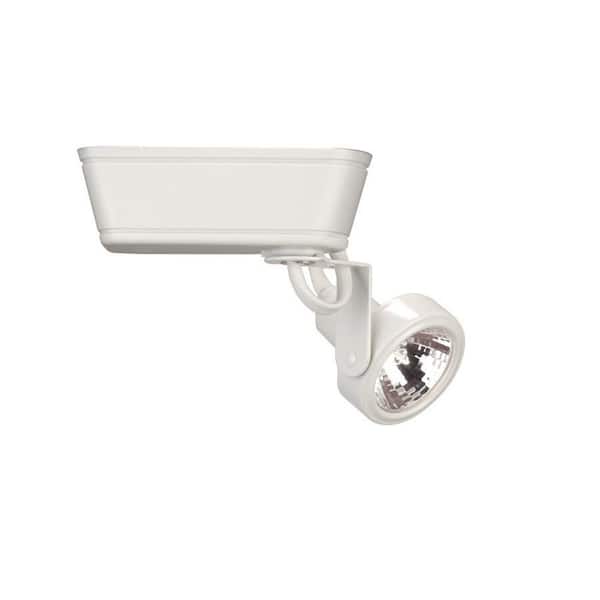 WAC LIMITED 1-Light 50-Watt White Range Low Voltage Track Head for H Track