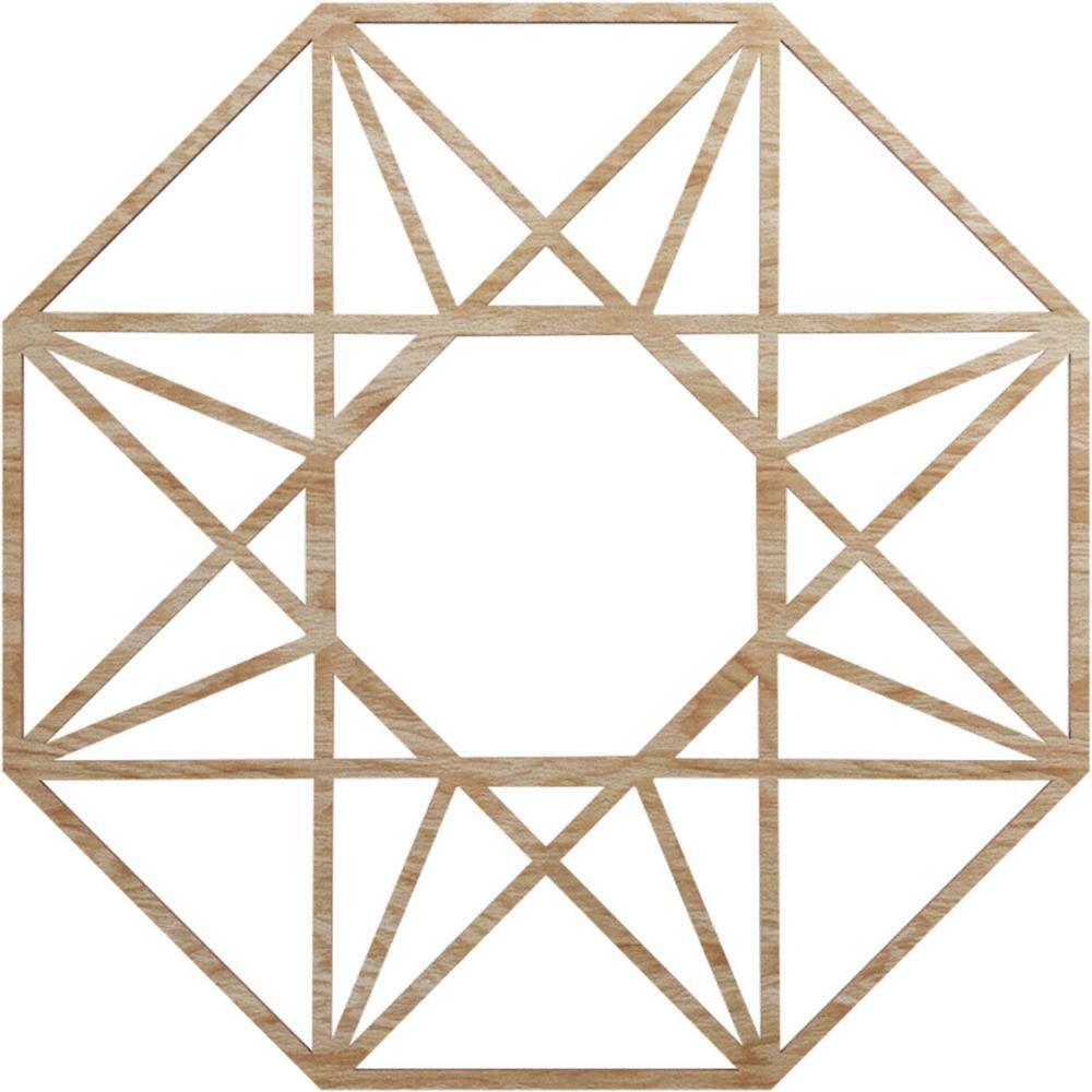 0.375 in. x 22 in. x 22 in. Wood (Red Oak) Medallion Moulding price history on PriceWatchPro
