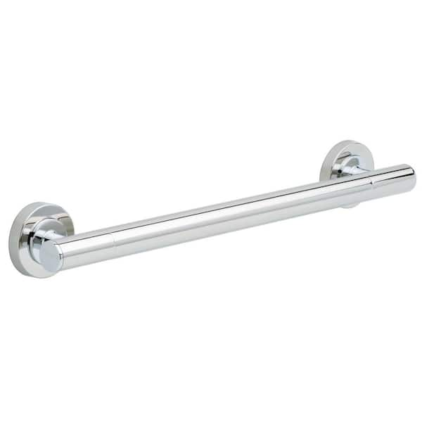 Delta Lyndall 18 in. x 1-1/4 in. Concealed Screw ADA-Compliant Decorative Grab Bar in Chrome