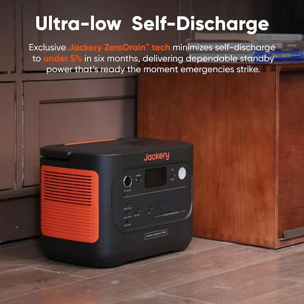 Jackery 2000W/4000W Peak Output Push Button Start Battery