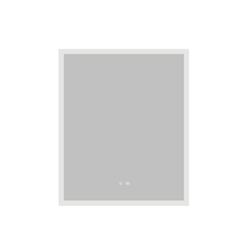 Zmy 30 in. W x 36 in. H Large Rectangular Frameless Smart Anti-Fog Wall LED Bathroom Vanity Mirror with Lights in Silver price history on PriceWatchPro