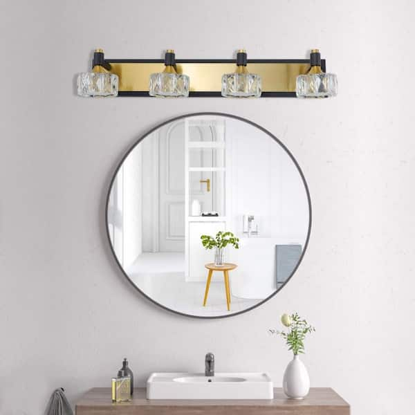 Crystal vanity store light bar