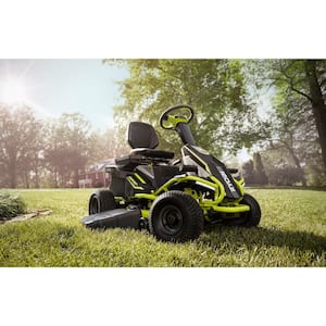 48V Brushless 38 in. 100 Ah Battery Electric Rear Engine Riding Lawn Mower