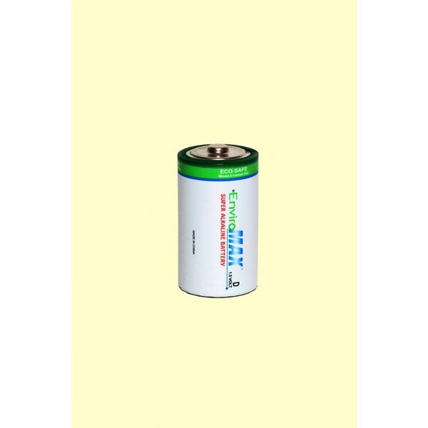 Fuji EnviroMax Super Alkaline D Battery (4 per Pack)