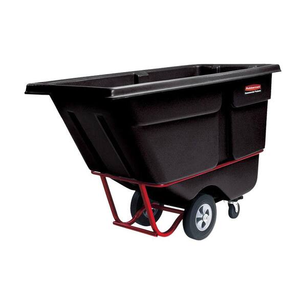 Rubbermaid Commercial Products 1 cu. yd. Heavy Duty Rotational Molded Tilt Truck