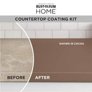 1 qt. Cocoa Satin Interior Countertop Paint Kit