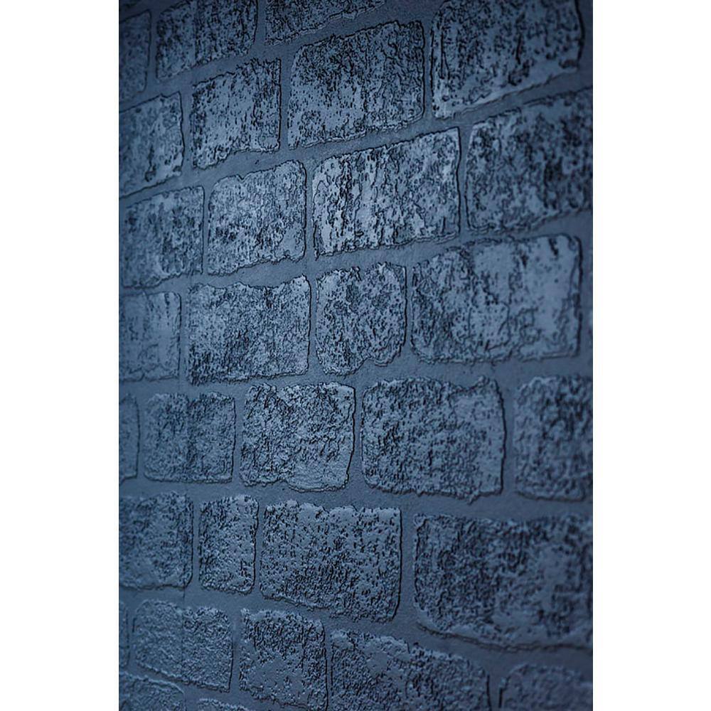 Lincolnshire White Embossed Brick Paintable Vinyl Wallpaper