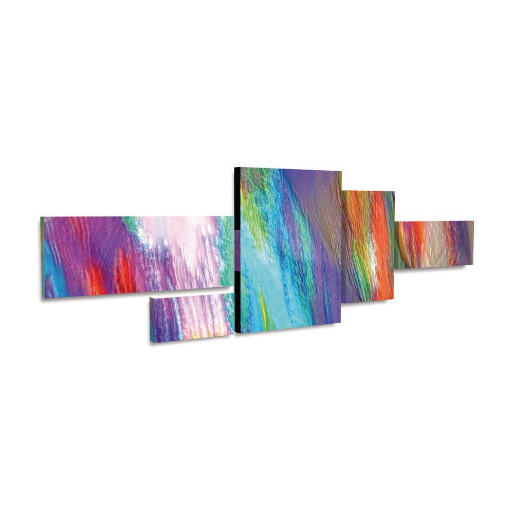 FIVEfishcreative 'Dressing' Multi-Panel Abstract Canvas Wall Art