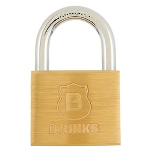 1-9/16 in. (40 mm) Solid Brass Keyed Lock