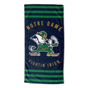 Notre Dame Stripes Multi Colored Beach Towel