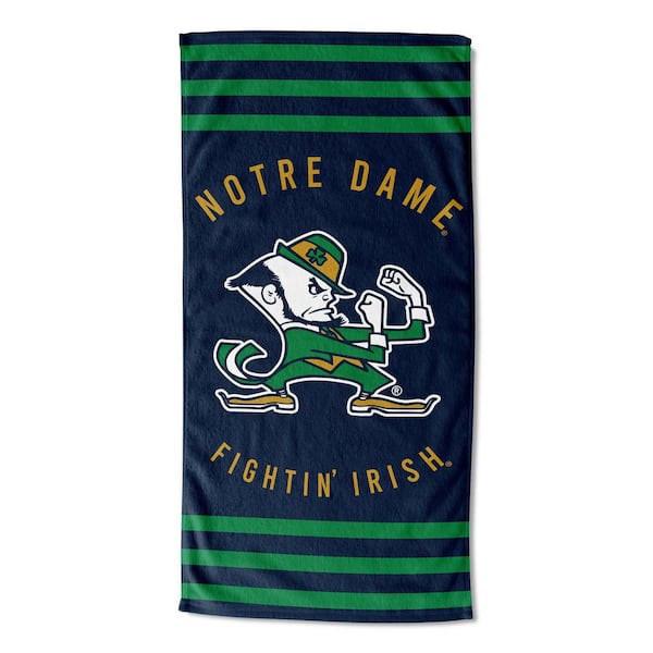 THE NORTHWEST GROUP Notre Dame Stripes Multi Colored Beach Towel