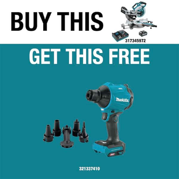 40V max XGT Brushless Cordless 8-1/2 in. Dual-Bevel Sliding Compound Miter Saw Kit, AWS Capable (4.0Ah)