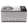 Whynter 2.1 qt. Automatic Ice Cream Maker Compressor Upright w/ Stainless Steel Bowl & Built-in Timer - Stainless Steel ICM-200LS