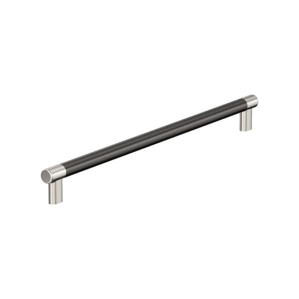 Esquire 18 in. (457mm) Modern Polished Nickel/Gunmetal Bar Appliance Pull
