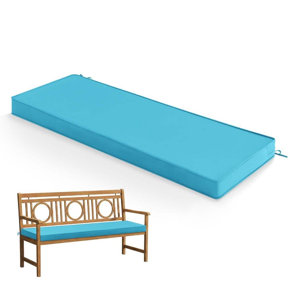 42 x 18 x 3 Inch Outdoor Bench Cushion Waterproof Fade Resistant