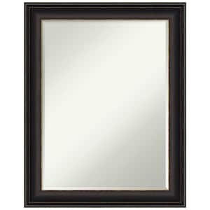 Trio Oil Rubbed Bronze 22.5 in. x 28.5 in. Petite Bevel Classic Rectangle Framed Wall Mirror in Bronze