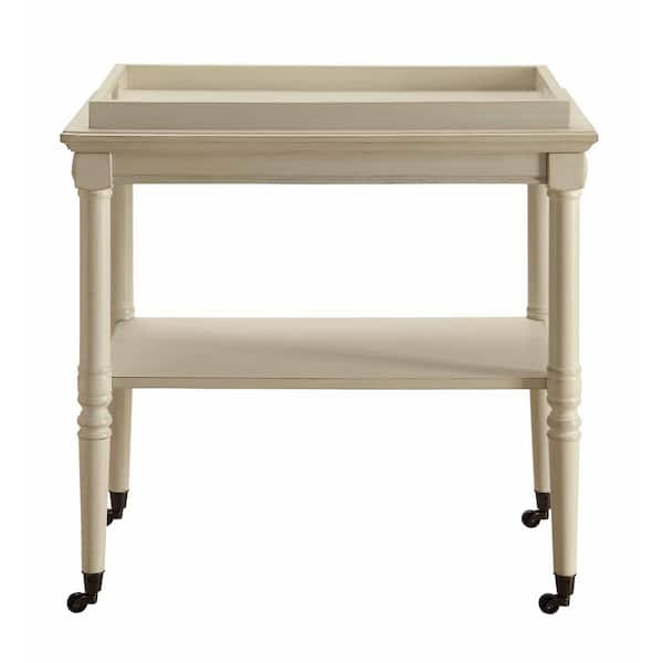 Acme Furniture Frisco Tray Table in Antique White 82908 The Home