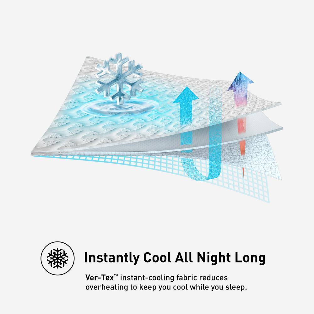Full Size White Cooling Waterproof Mattress Protector