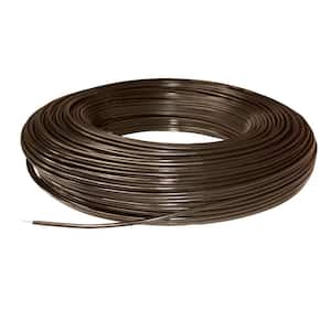 1320 ft. 12.5-Gauge Brown Safety Coated High Tensile Horse Fence Wire