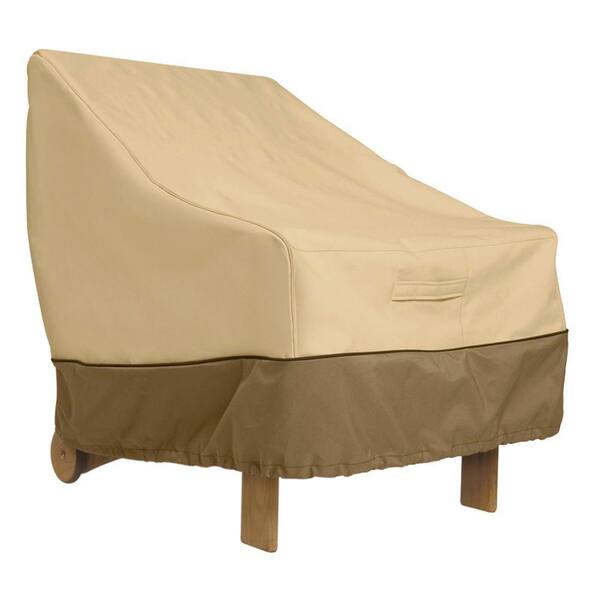 Classic Accessories Veranda Cover For Hampton Bay Spring Haven Wicker Patio Lounge Chair 70912 Hbsh The Home Depot - Hampton Bay Patio Furniture Covers Home Depot