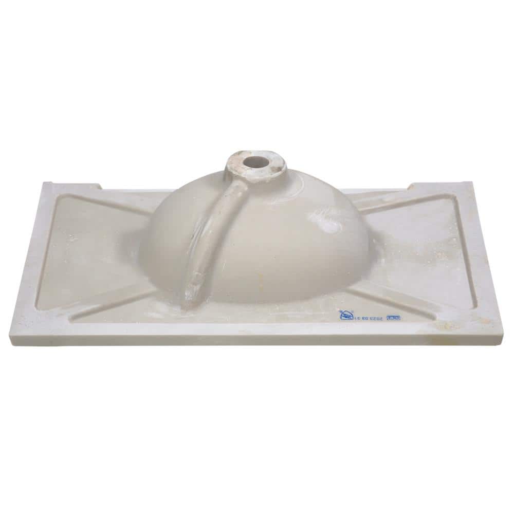 Ivory Swirl Cultured Marble Vanity Top with Backsplash, 31-Inch