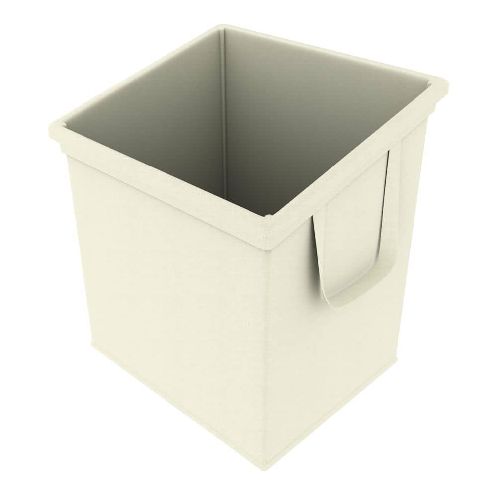 Textured 15.5 in. W x 12.6 in. D x 21.85 in. H Fabric Minimal Rustic Rectangle Laundry Room Hamper price history on PriceWatchPro