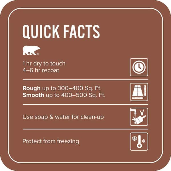 1 gal. #S180-7 True Copper Self-Priming 1-Part Epoxy Satin Interior/Exterior Concrete and Garage Floor Paint