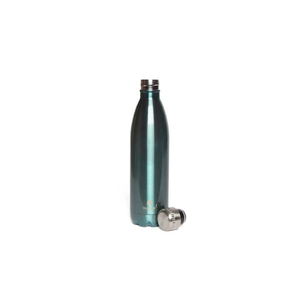 TAL Stainless Steel Water Bottle Bundle, 9 Piece Set, 40 fl oz, 24 fl oz, 18