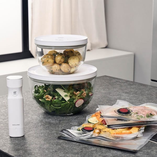 Fresh and Save Bowls 9-Piece Glass Vacuum Food Storage Containers Bowl Starter Set