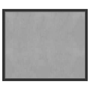 Corvino Black Narrow 51 in. x 43 in. Framed Magnetic Board