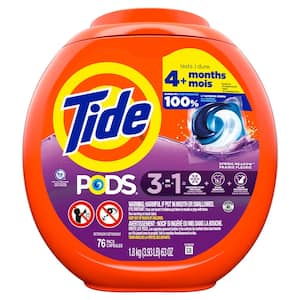 3-In-1 Spring Meadow Scent Laundry Detergent Pods (76-Count)