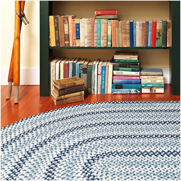 Home Decorators Collection Winthrop Brick 5 ft. x 8 ft. Oval Braided Area  Rug BC72R060X096 - The Home Depot