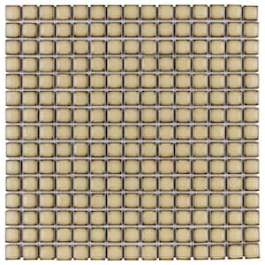 Hudson Edge Caffe 12-3/8 in. x 12-3/8 in. Porcelain Mosaic Tile (10.9 sq. ft./Case)