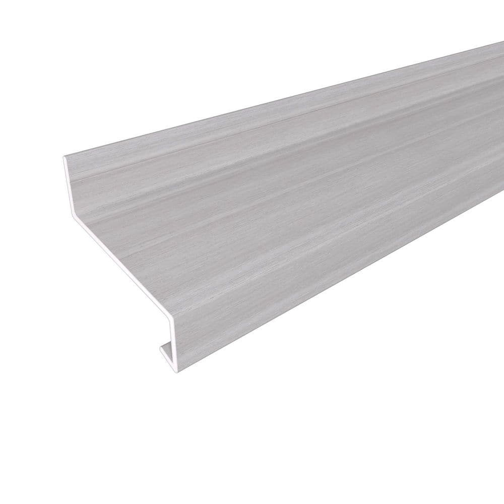 NewTechWood Alusions 3.19 in. x 3.19 in. x 8 ft. Icelandic Smoke
