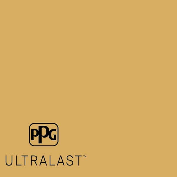 PPG UltraLast 1 qt. #PPG1106-5 Butterscotch Bliss Matte Interior Paint and Primer