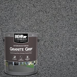 1 gal. #GG-17 Mineral Gray Decorative Flat Interior/Exterior Concrete Floor Coating