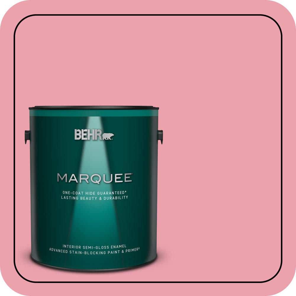 1 gal. #P150-3 Pinque Semi-Gloss Enamel Interior Paint & Primer price history on PriceWatchPro