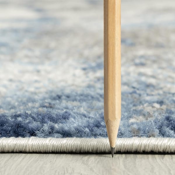 Chelsea Navy 8 ft. x 10 ft. Abstract Indoor Area Rug