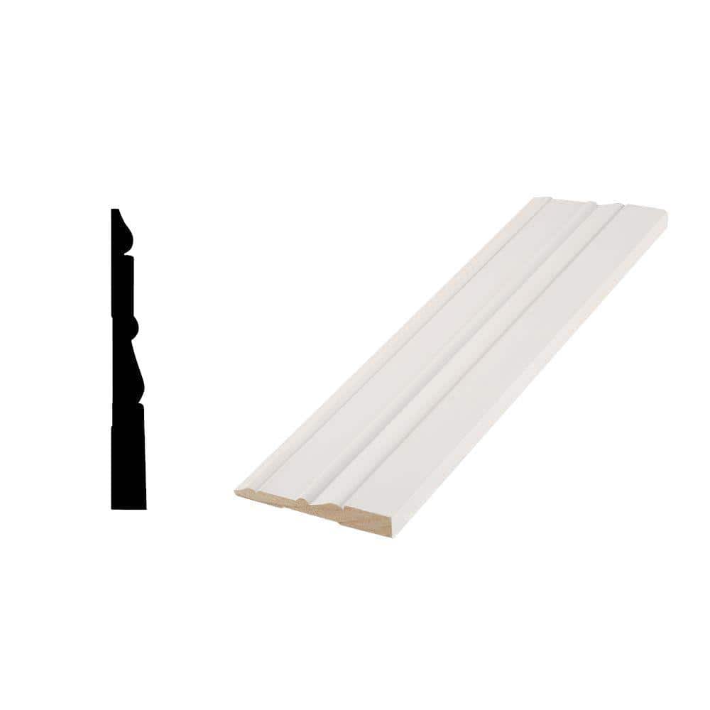 Woodgrain Millwork WG LB11 5/8 in. x 41/2 in. Primed FingerJointed