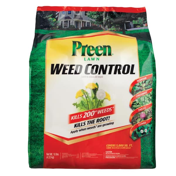 Preen 10 lbs. Lawn Weed Control, Covers 5,000 sq. ft.