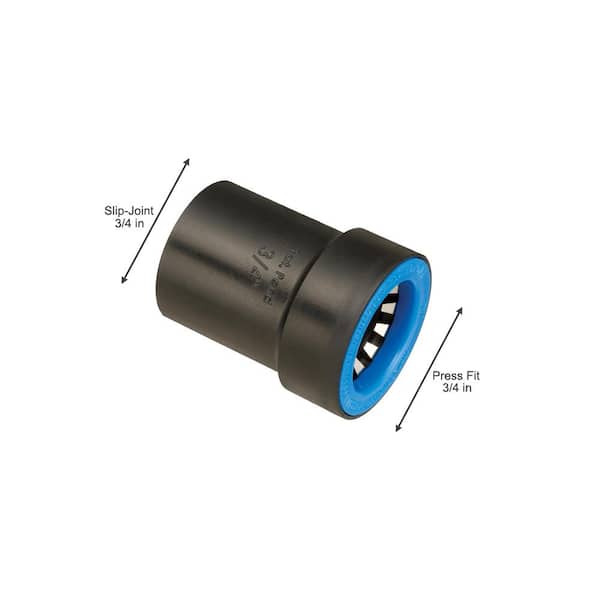 Orbit 3/4 in. Blu-Lock 3X x Slip Adapter 31384H - The Home Depot