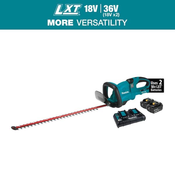 Makita LXT 18V X2 (36V) Lithium-Ion Cordless Hedge Trimmer Kit