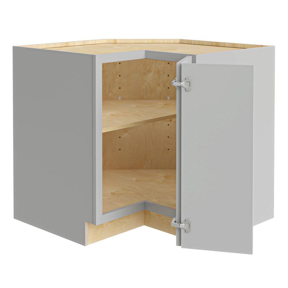 Hargrove 33 in. W x 33 in. D x 34.5 in. H Assembled Plywood Corner Easy Rea