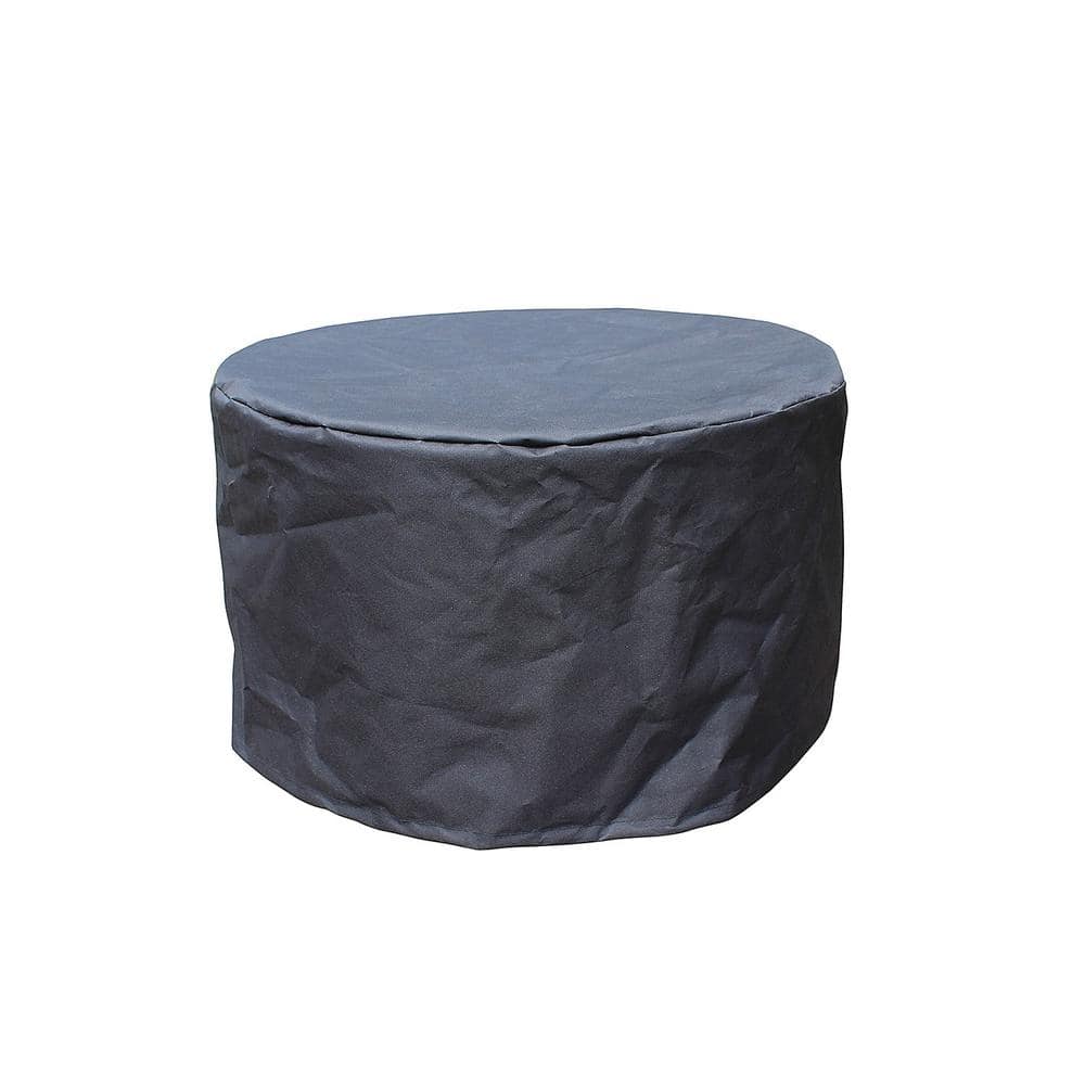 Zeus & Ruta Round Metal Wood Burning Firepit with 2 Surrounding Removable Cooking Grill for