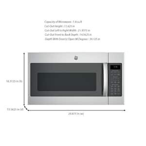 1.9 cu. ft. Over the Range Microwave in Stainless Steel with Sensor Cooking